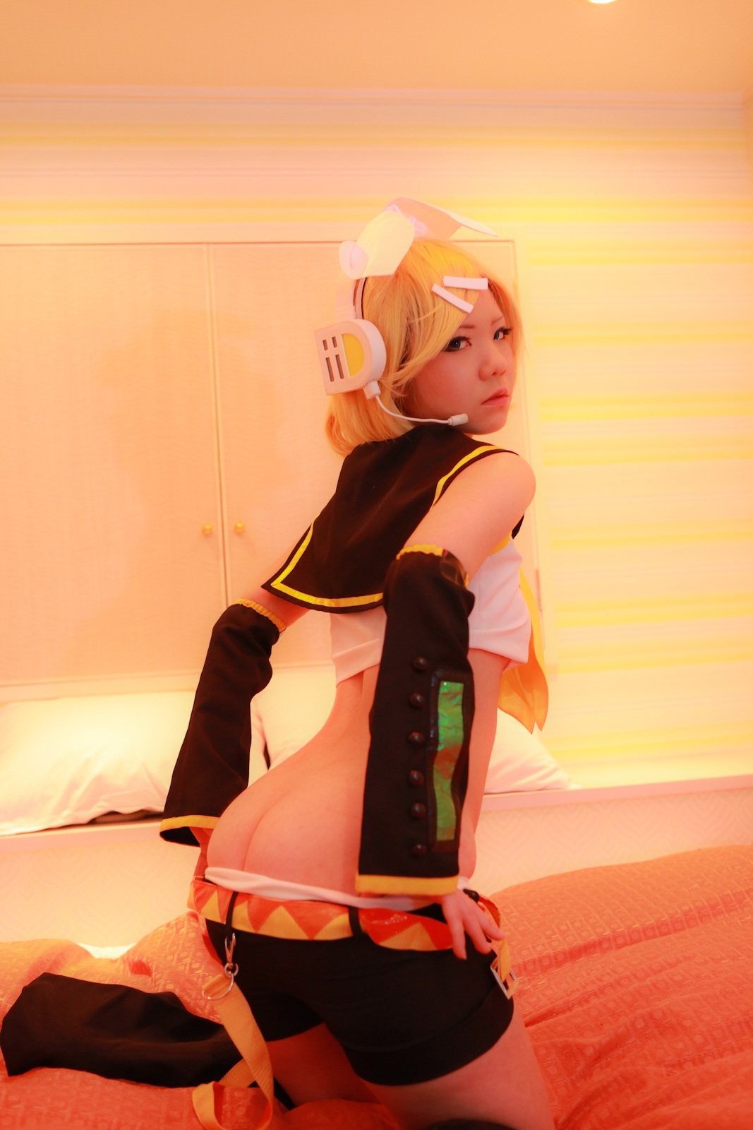 [Cosplay]  Vocaloid - Hot Kagamine Rin Naked